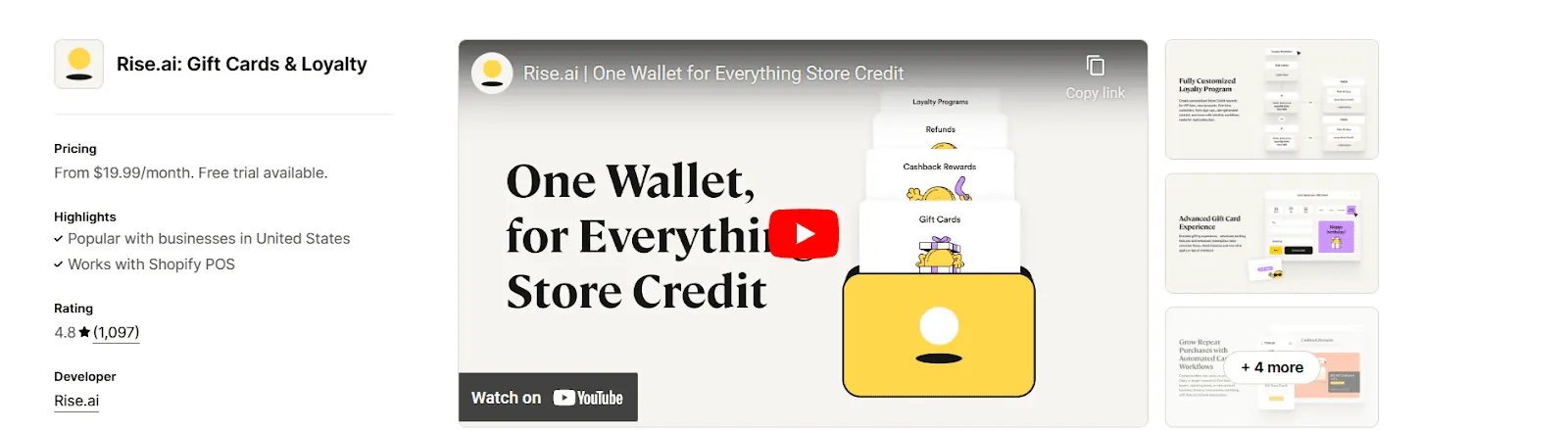 Rise.ai: Gift Cards & Loyalty